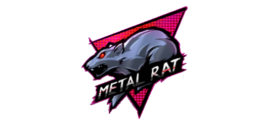 Sticker "Metal Rat"