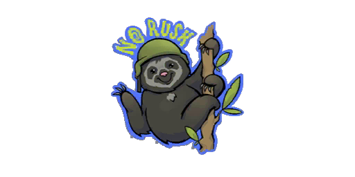 Sticker "No Rush"